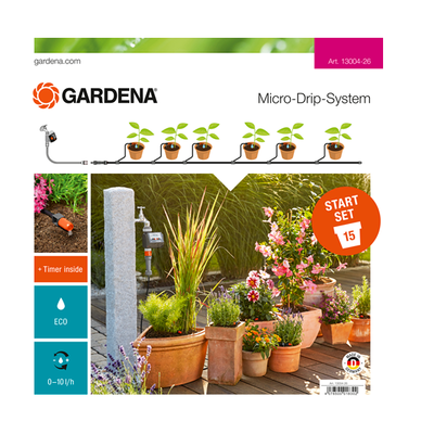 Σετ Ποτίσματος Micro-Drip με Προγραμματιστή Gardena